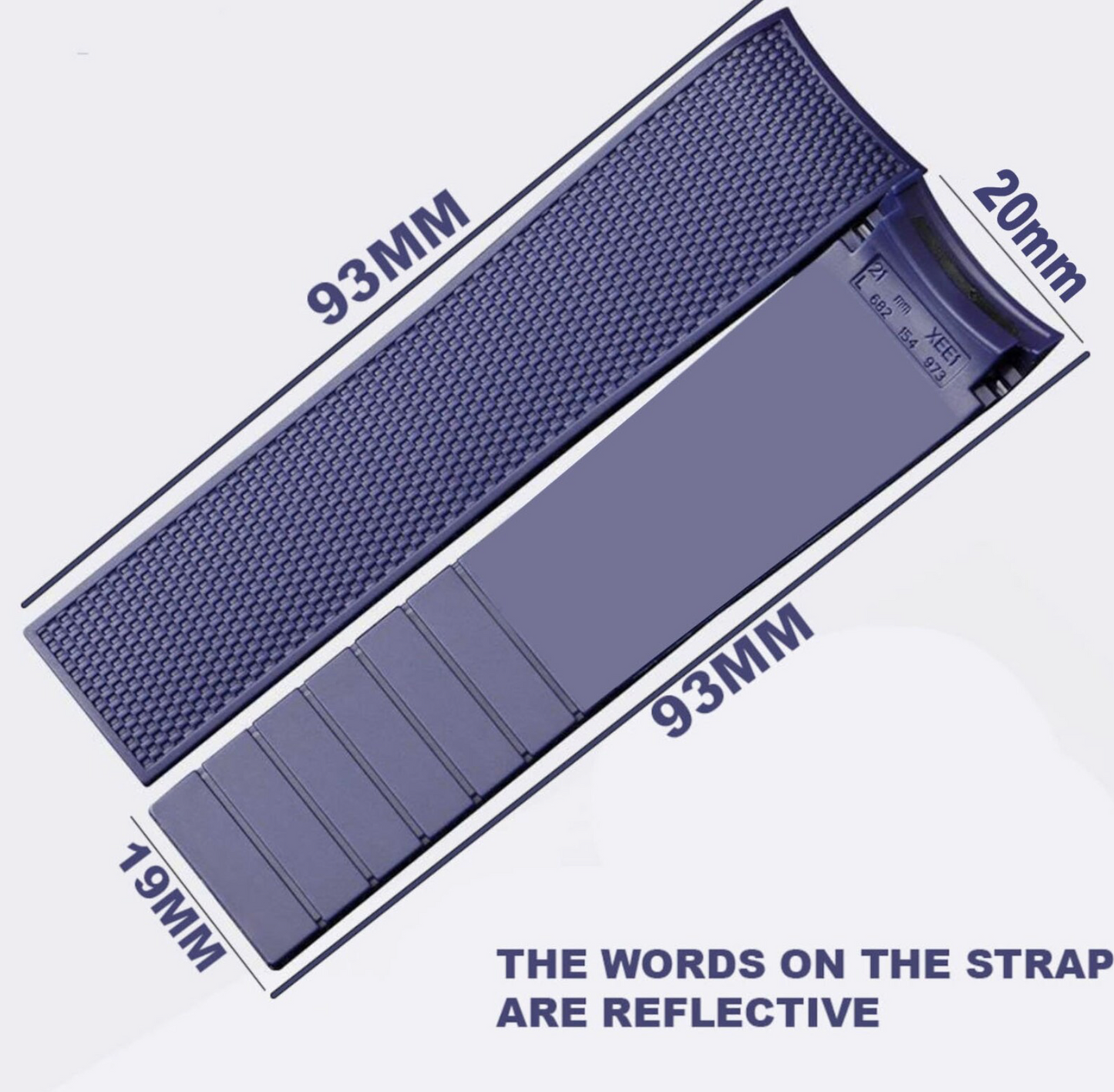 Longines HydroConquest Rubber Strap 20mm