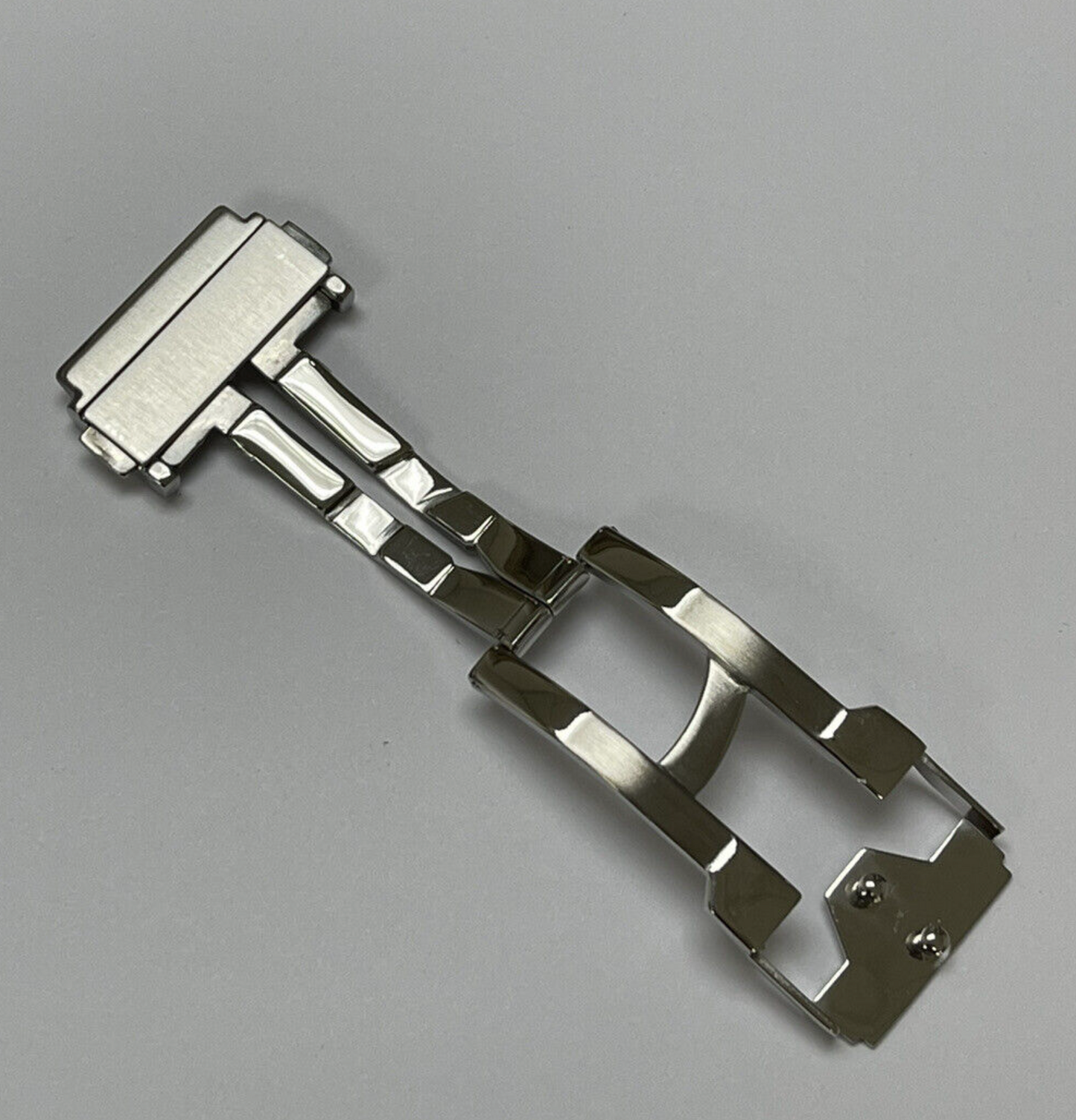 18/20/22/24MM Silver Deployment Buckle for Hublot Bigbang King Power F1 Watch