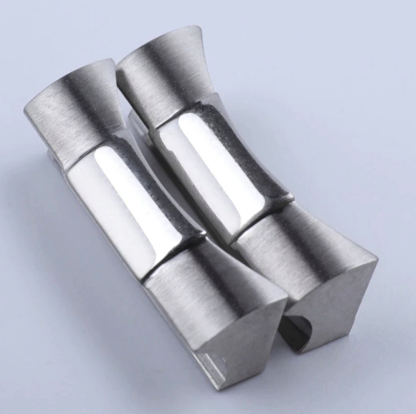 Rolex 20mm End Links For Rolex Daytona, Submariner 20mm Ends Link For Rubber and Leather straps steel link connector / rubber Strap