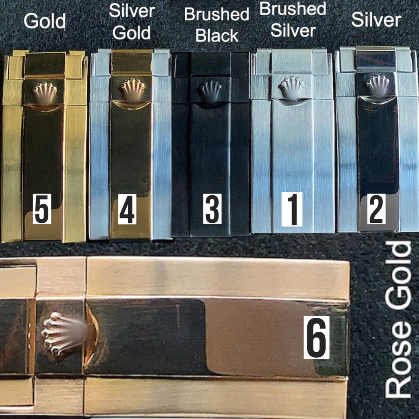 20mm Leather Strap For Rolex, Crocodile Grained Genuine Leather Strap, bracelet