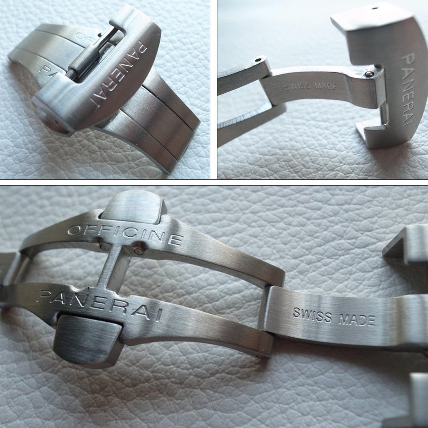 22mm Panerai Stainless Steel clasp