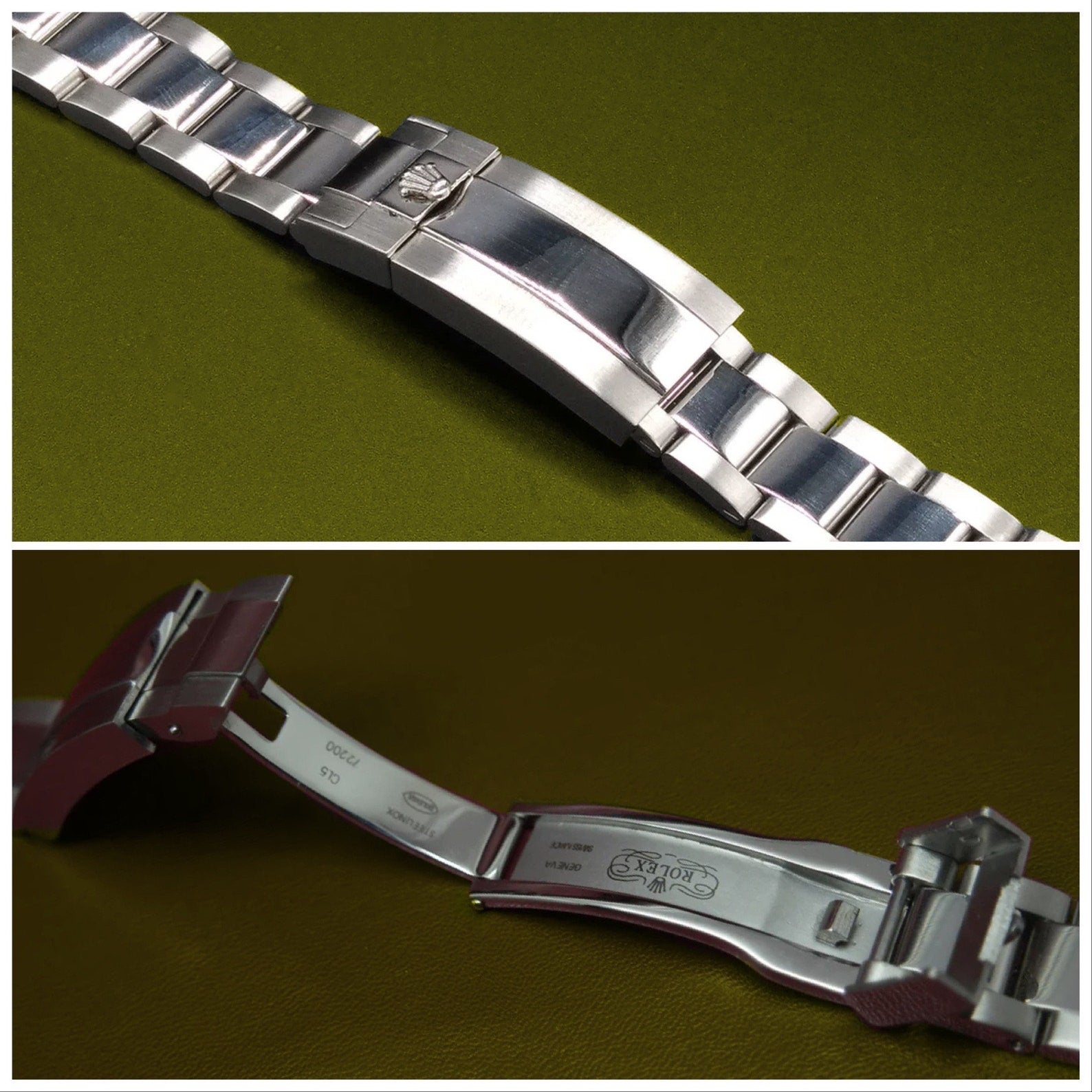 Rolex 20mm oyster bracelet Clearance