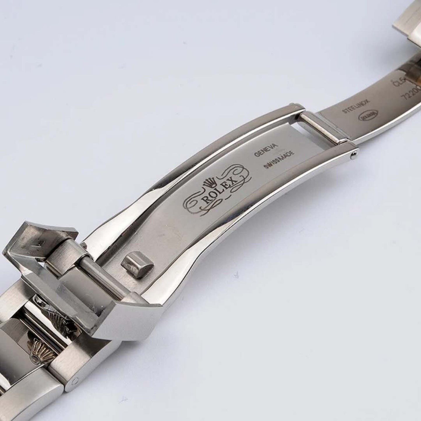 20mm 21mm Rolex Strap For Daytona Ghost Submariner, Explorer II Datejust, GMT Bracelet for rolex 2 tone gold stainless steel Band + Buckle