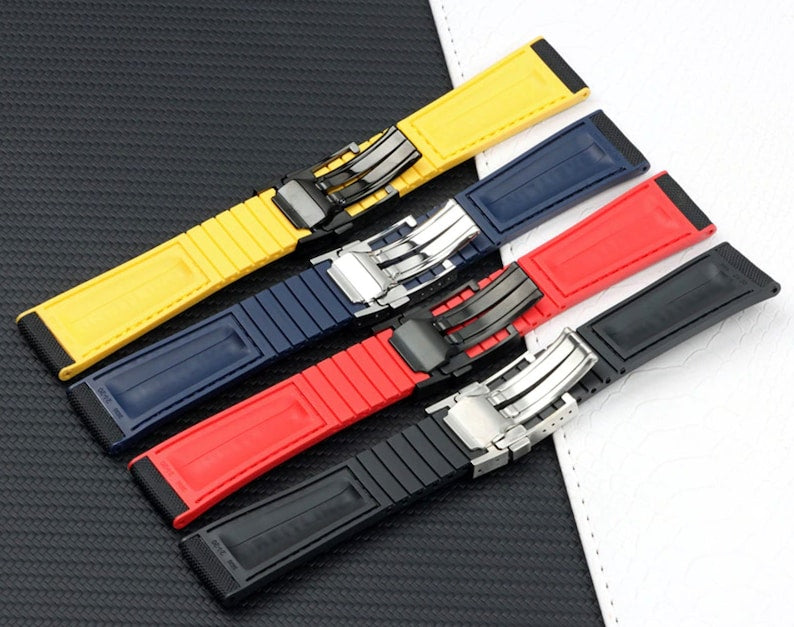 New 22mm BAND STRAP For Breitling High Quality Silicone Nylon Strap Black Blue Yellow Red band For Breitling Watch With Buckle breitl