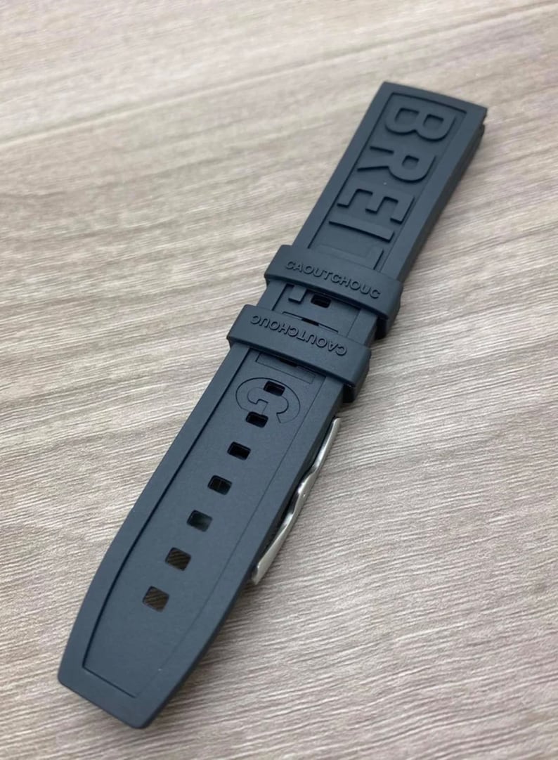 20mm/22mm/24mm BAND STRAP For Breitling High Quality Replacement Rubber Silicone Strap,Black band For Breitling Watch With Buckle breitl