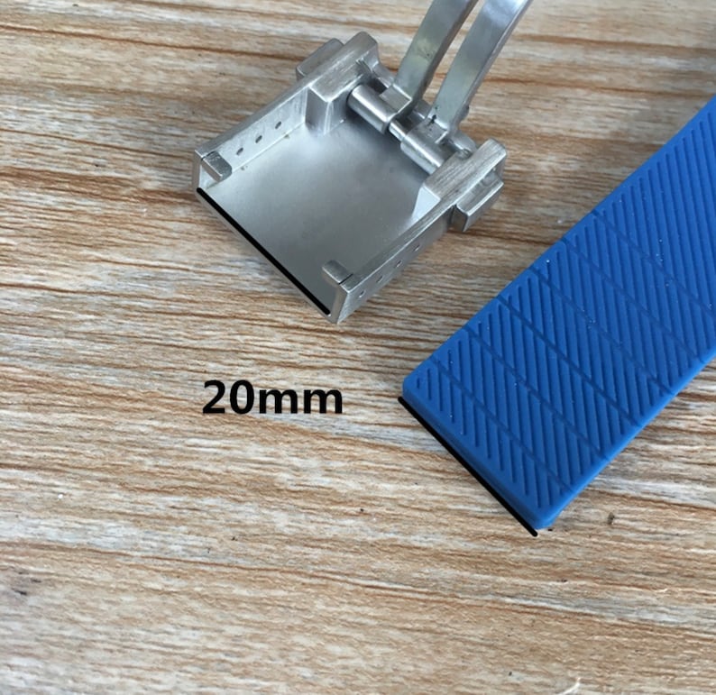 Clasp For Breitling 20MM Stainless Steel Silver / Black Deployment Clasp Buckle For Breitling Watches 20mm