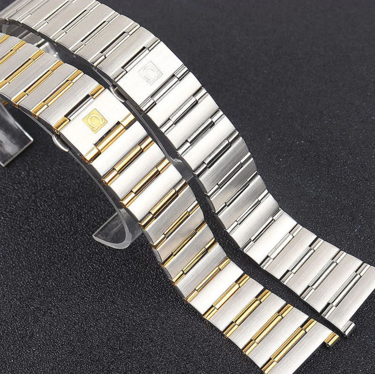 Silver and Gold ladies constellation watch strap
