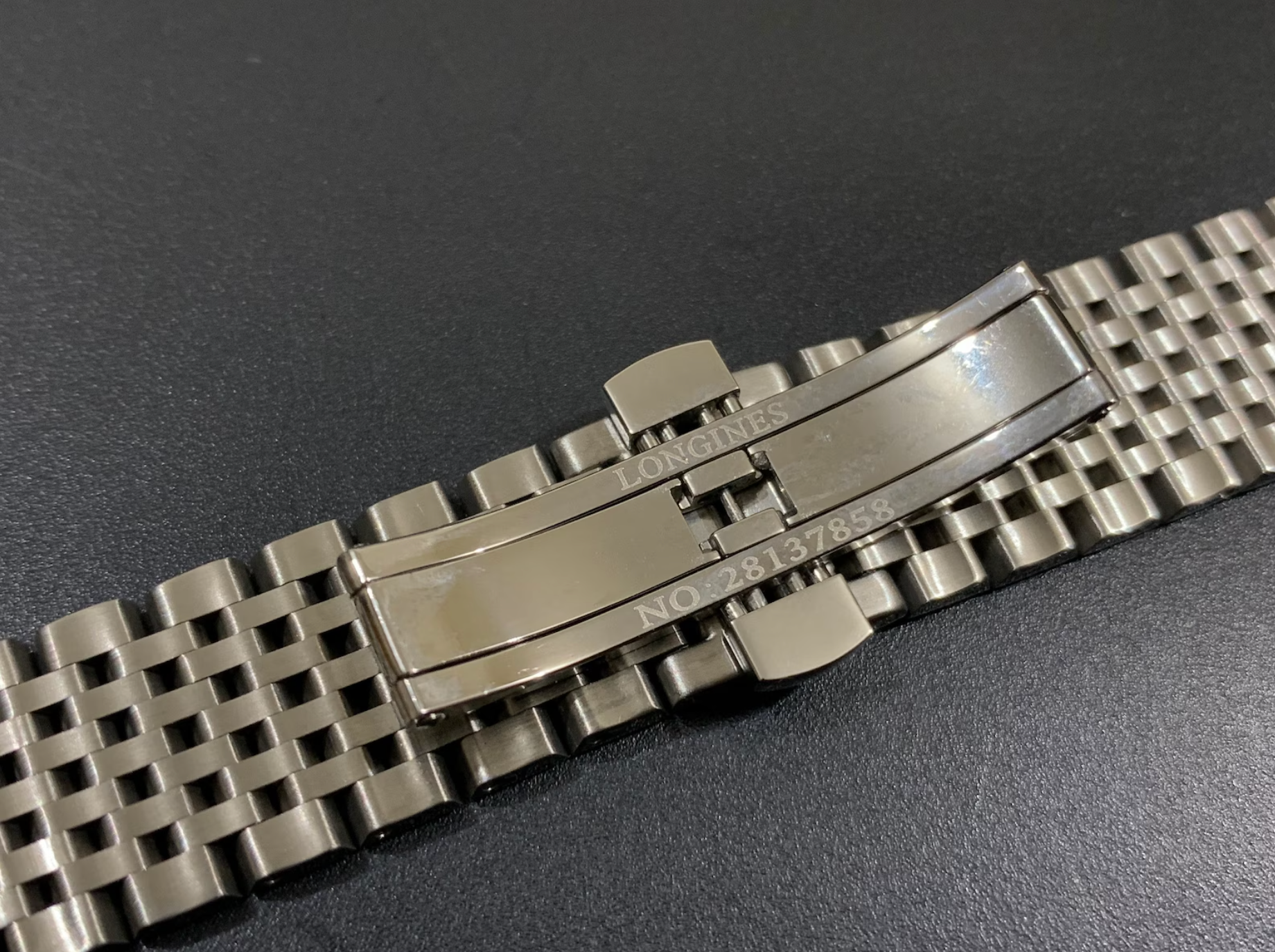 18mm Longines Steel bracelet jubilee