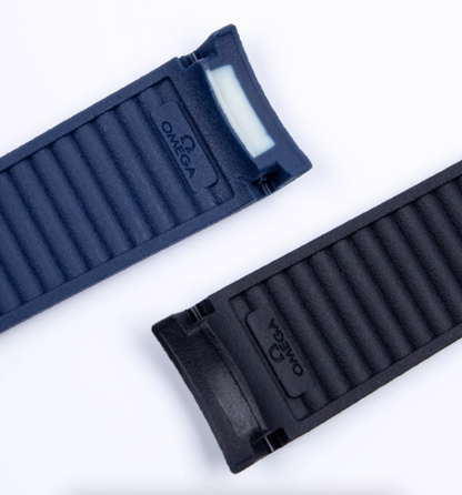 20mm Omega Rubber Strap With Omega Deployment Clasp