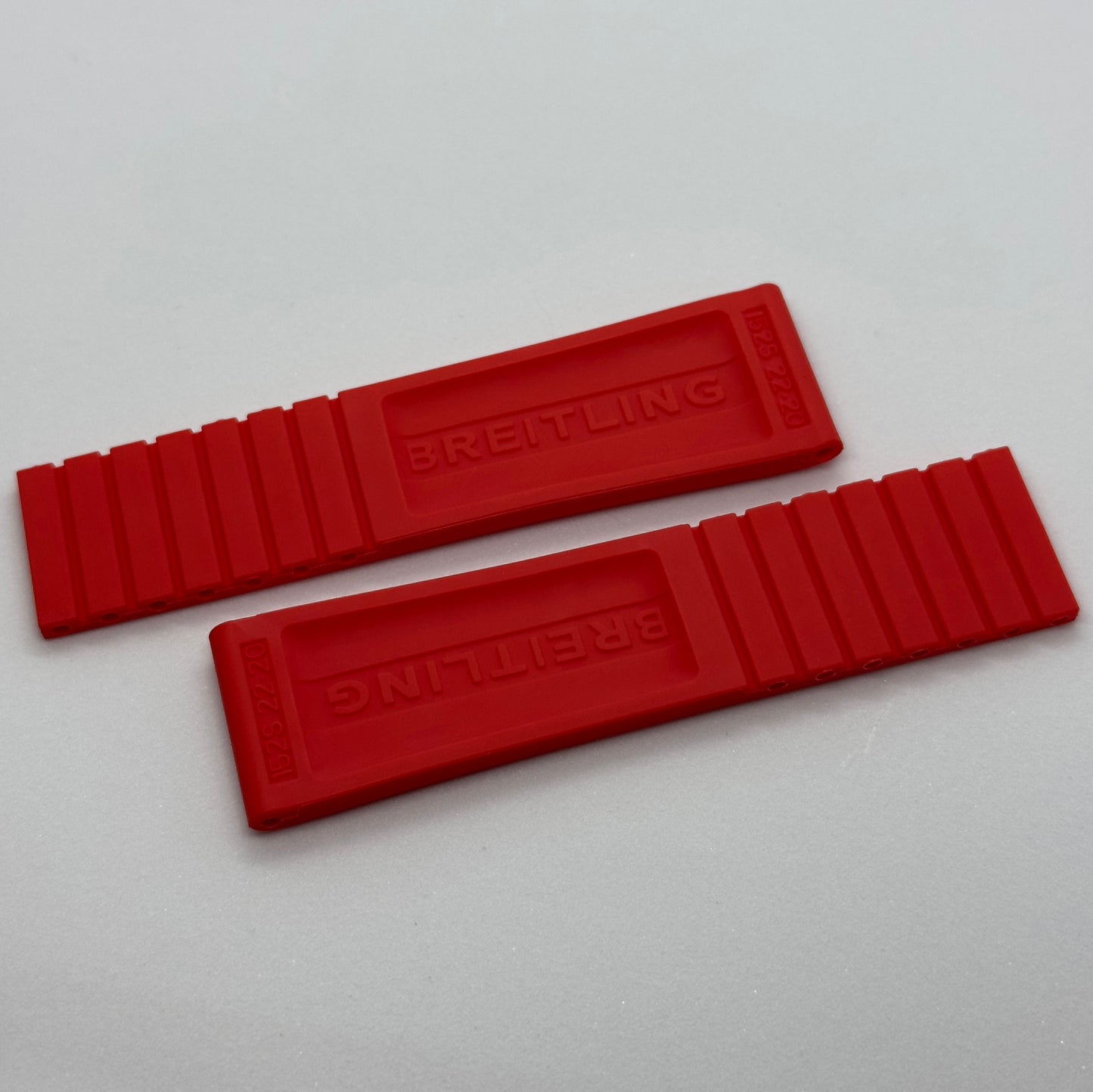 20mm Replacement Red Rubber Strap