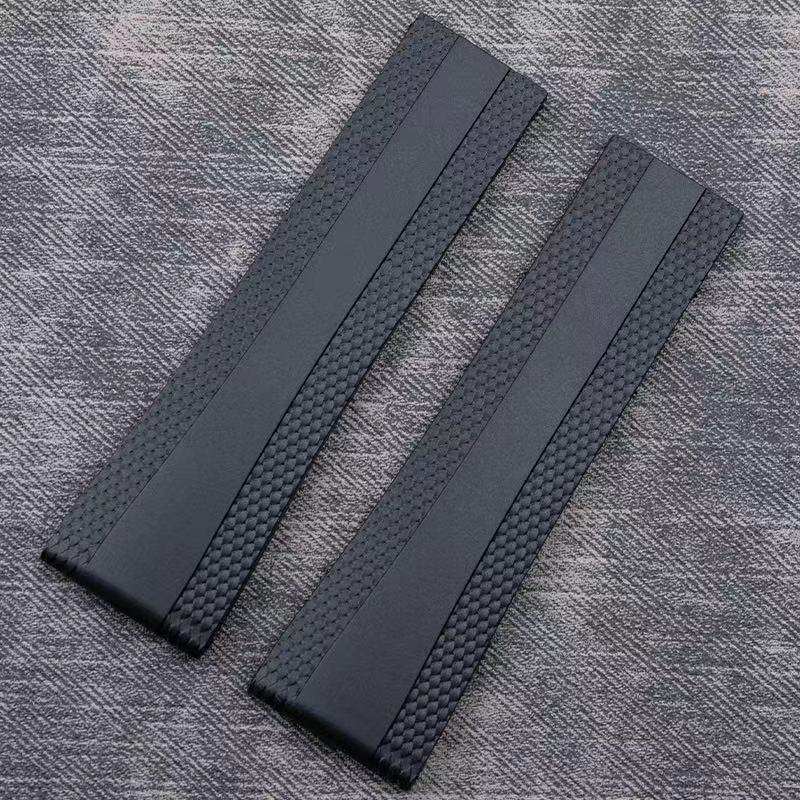 Black Breitling Rubber Strap