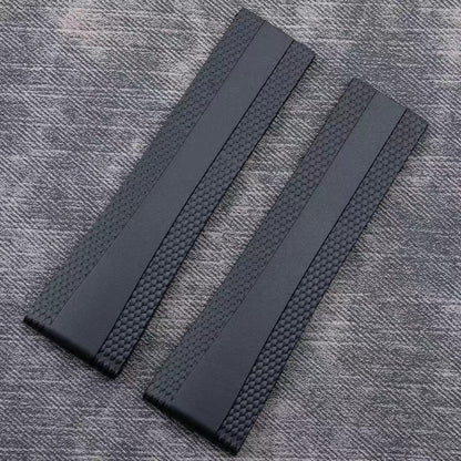Black Breitling Rubber Strap