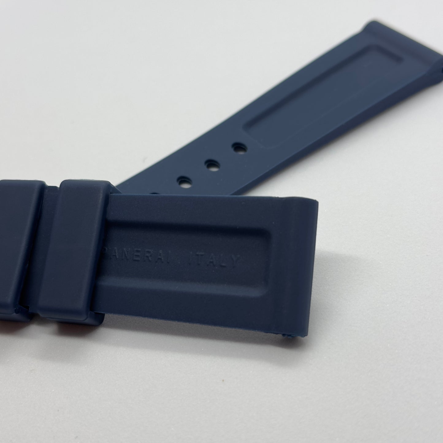 Panerai Officine dark blue rubber band 22mm