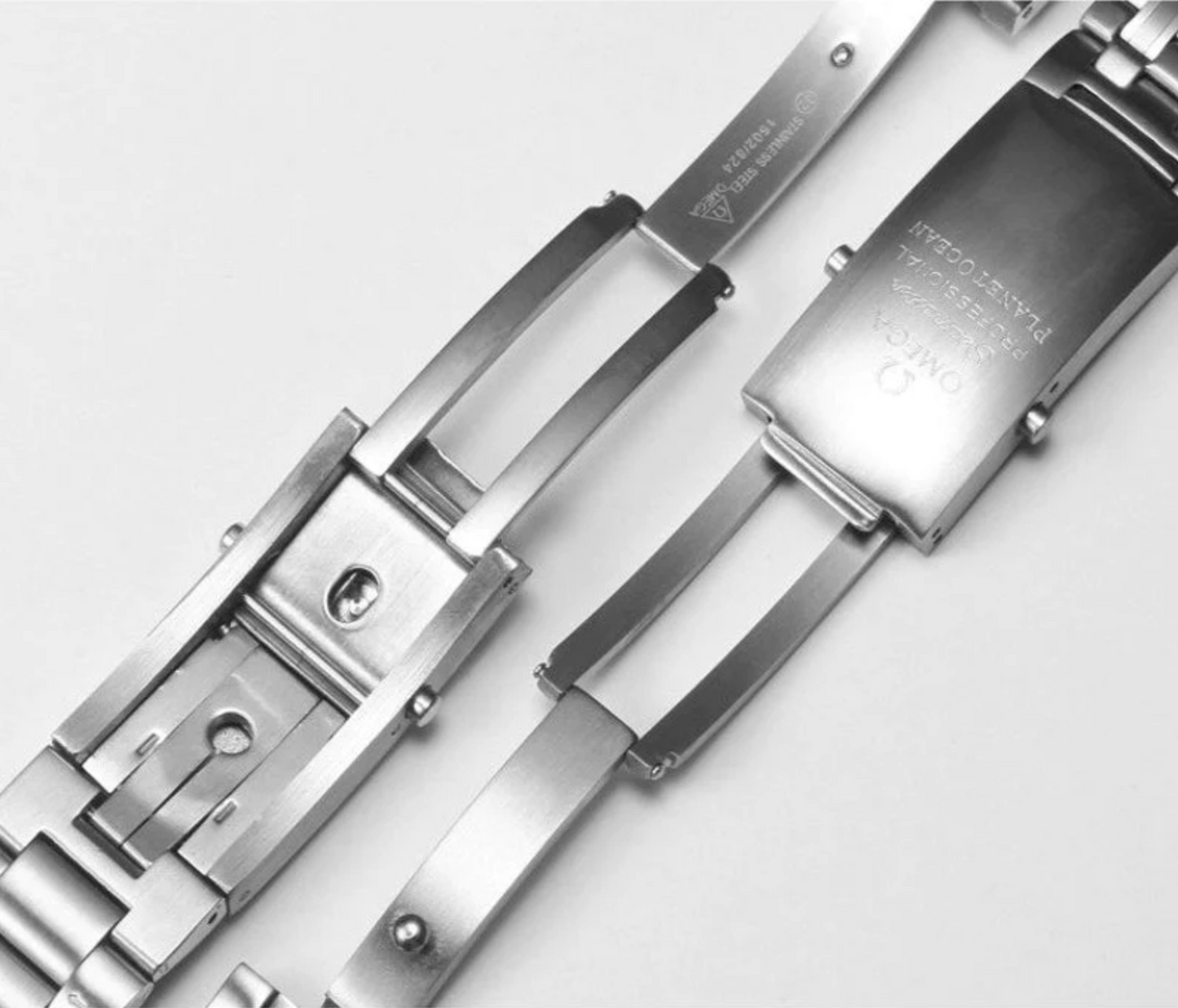 Omega Steel Bracelet with Diver Extension Clasp