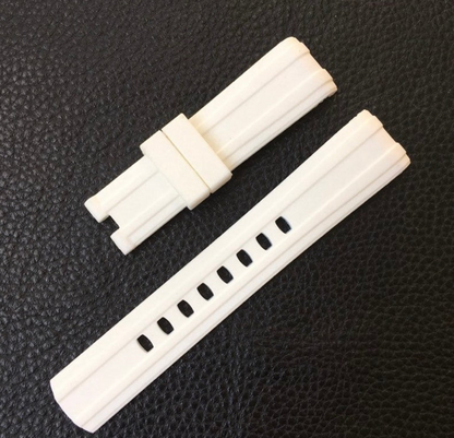 20mm Silicone Rubber MoonSwatch watch band replacement for omega Seamaster Diver 300m