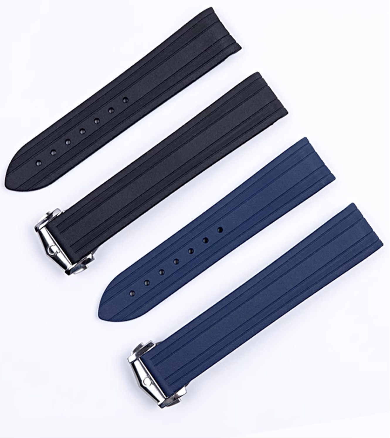 Omega Rubber strap with Omega Deployment Clasp