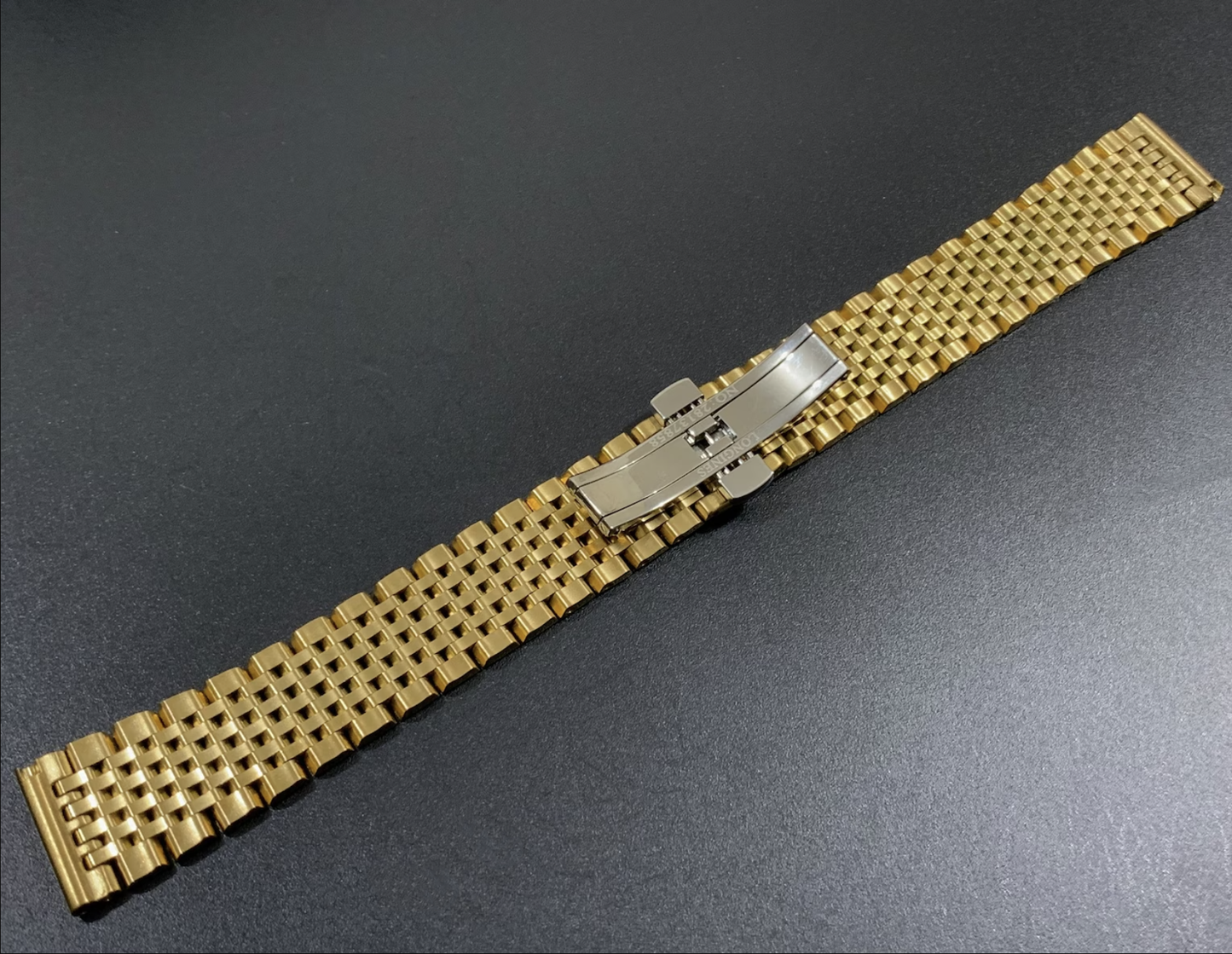 Longines Gold 22mm Steel Bracelet