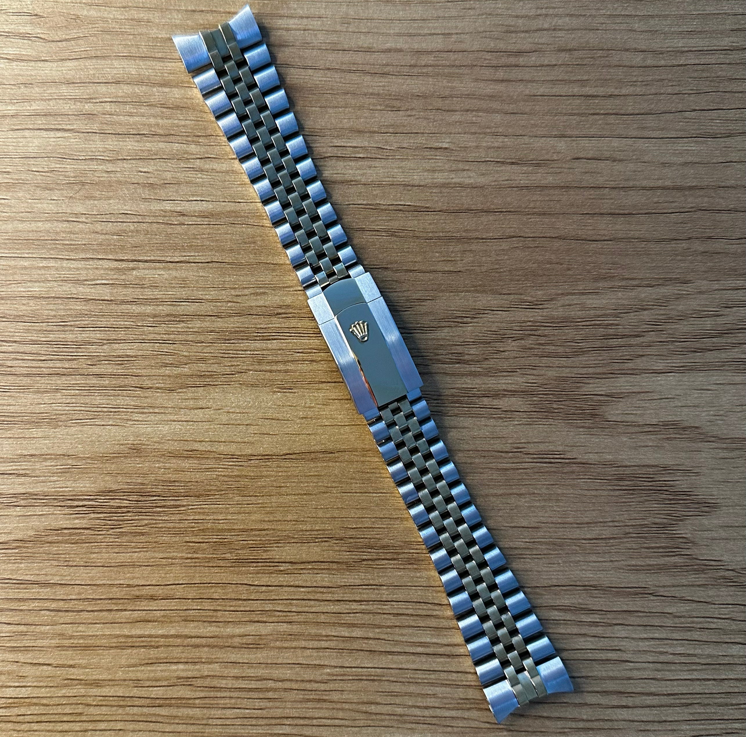 Svincoter Cinturino for orologio in metallo con estremità curva adatto for Rolex DATEJUST Jubilee Bracciale in acciaio inossidabile Accessori 18mm/19mm/20mm/21mm Cintura(Gold,18mm Svincoter Cinturino for orologio in metallo con estremità curva adatto for Rolex DATEJUST Jubilee Bracciale in acciaio inossidabile Accessori 18mm/19mm/20mm/21mm Cintura(Gold,18mm