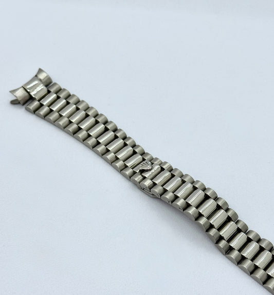 Silver president bracelet for Day Date 36mm Rolex Watch
