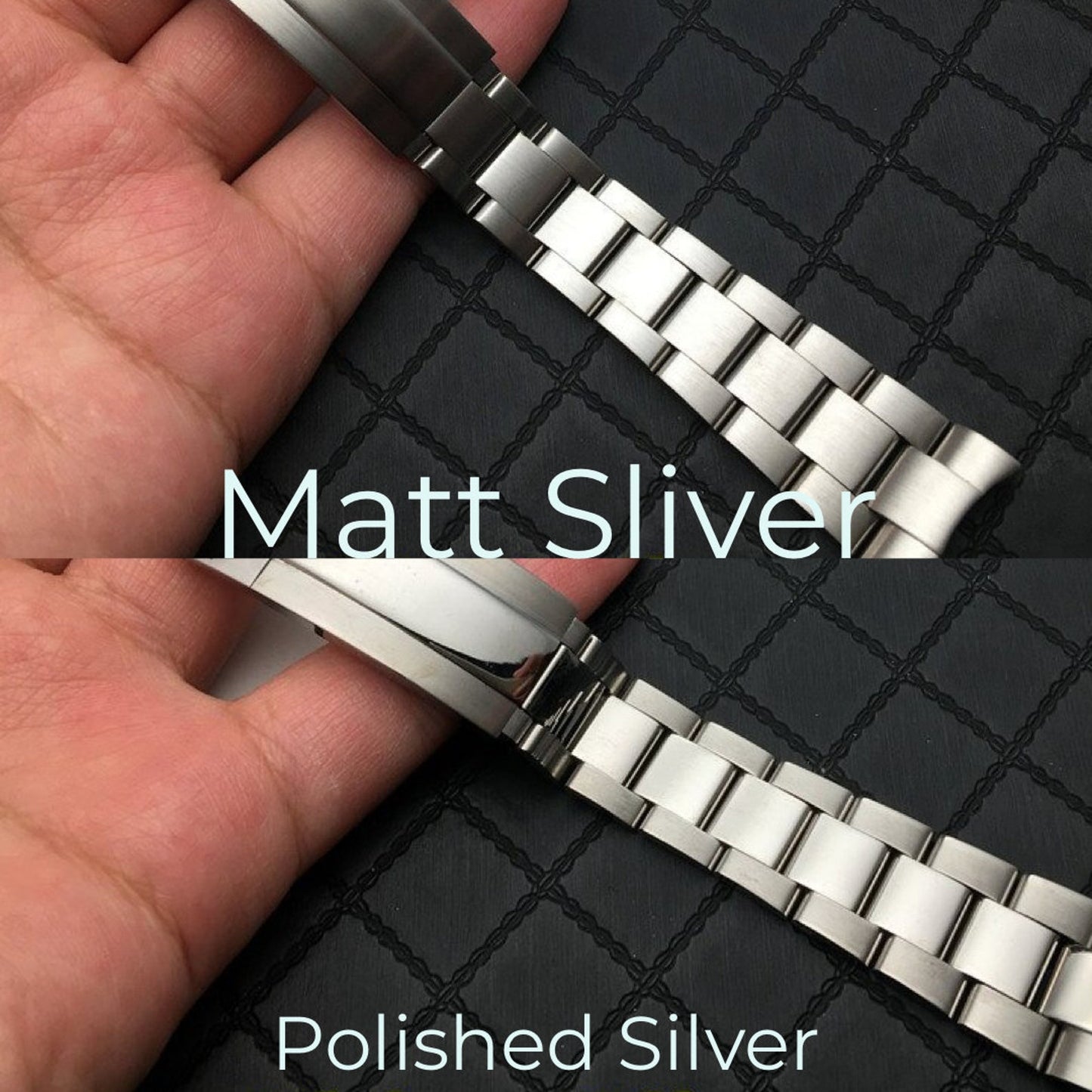 20mm Oyster Rolex Bracelet For Rolex Submariner 114060 and 116610 with Glidelock buckle
