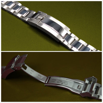 20mm Oyster Rolex Bracelet For Rolex Submariner 114060 and 116610 with Glidelock buckle