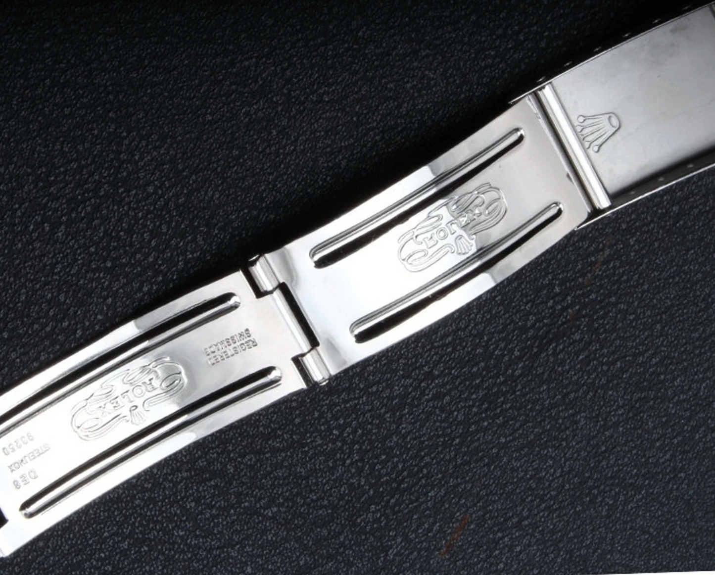 Rolex 19mm SS Jubilee Steel Strap Bracelet Band Oyster with hollow end links
