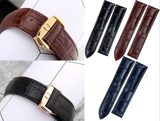 Leather strap for Omega
