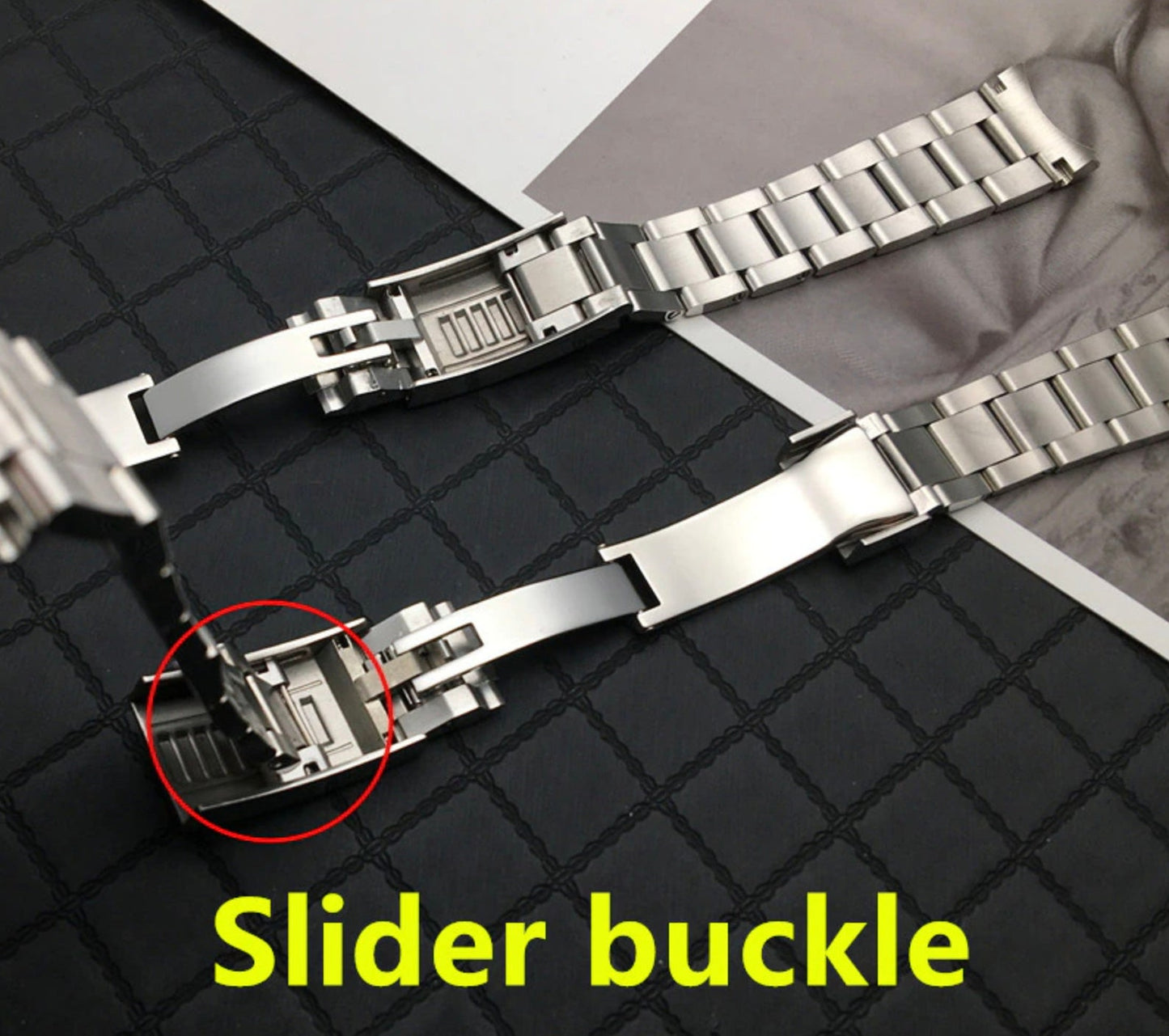 20mm Oyster Rolex Bracelet For Rolex Submariner 114060 and 116610 with Glidelock buckle