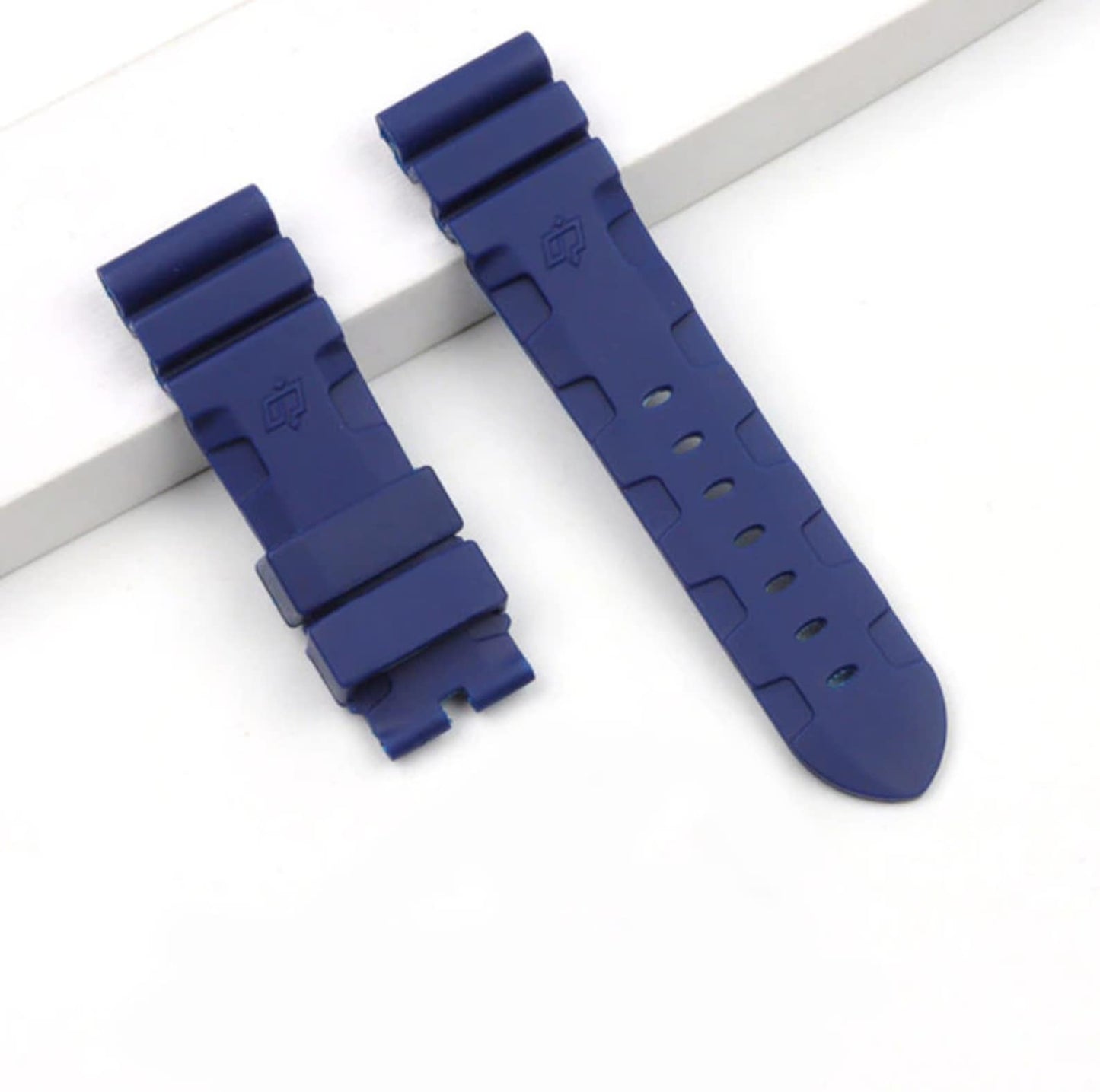 Navy Blue Panerai Rubber bracelet, strap, watch strap