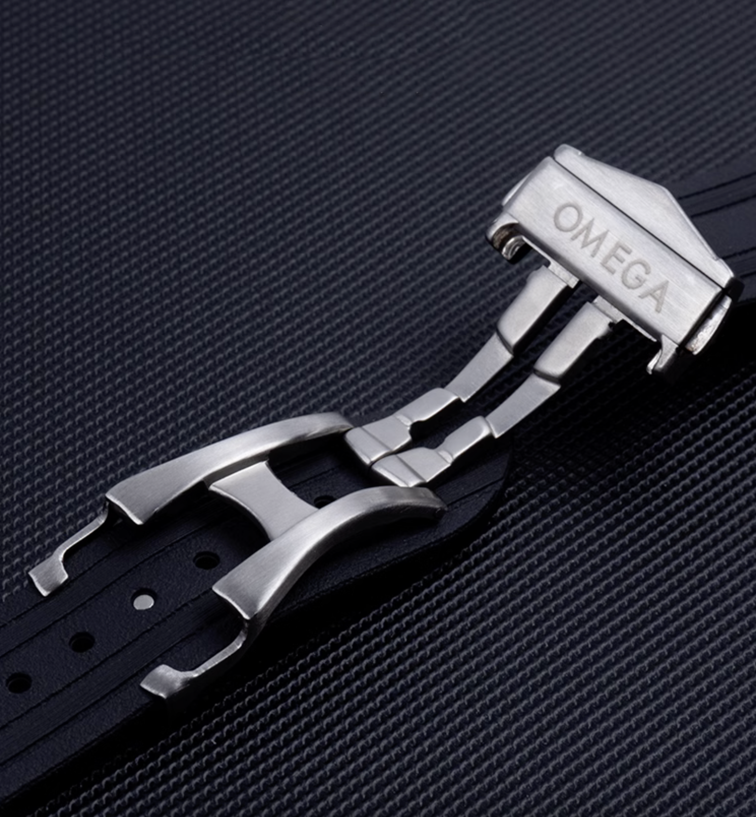 Silver Omega Deployment Clasp