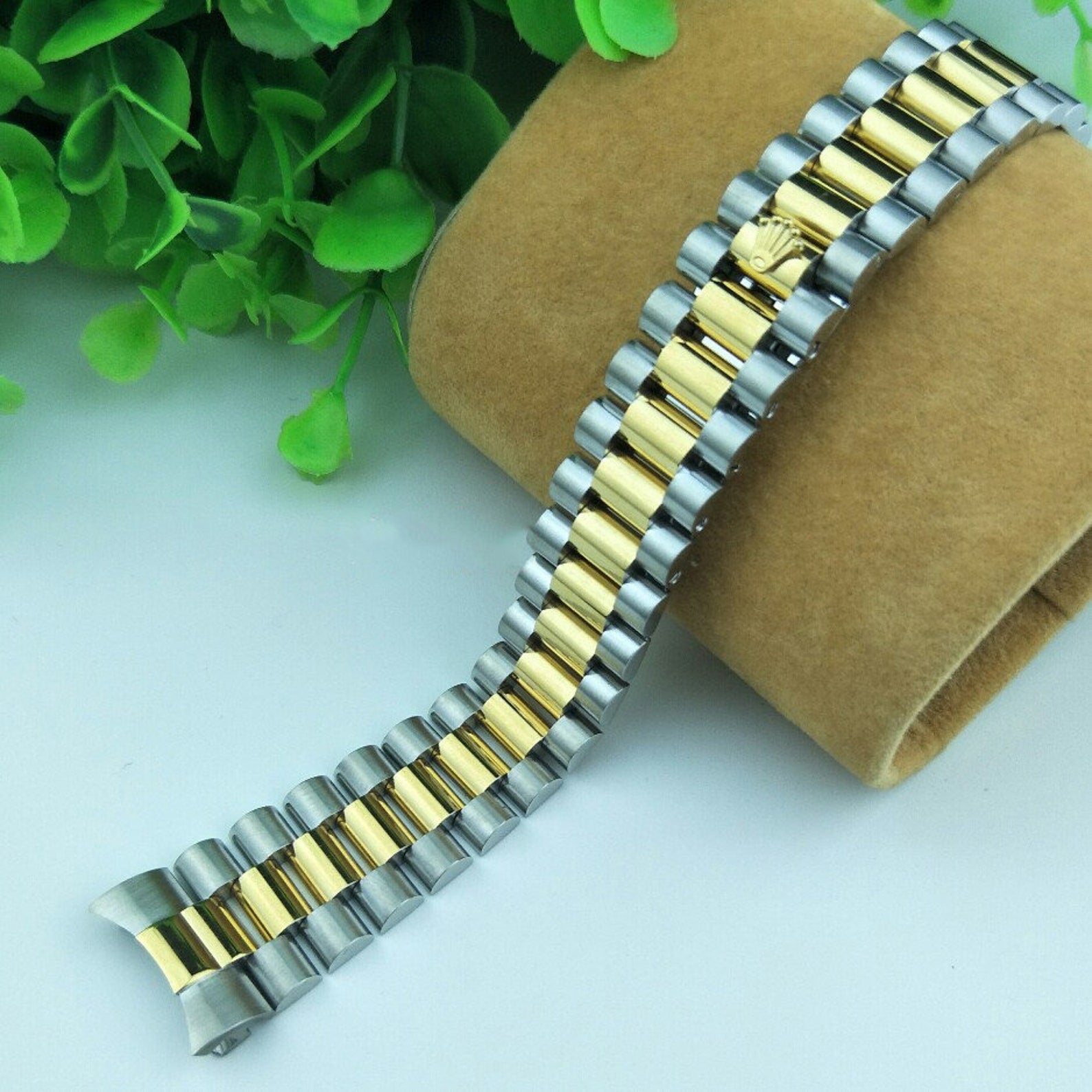 Silver, Gold Datejust Strap