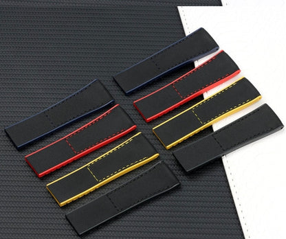 New 22mm BAND STRAP For Breitling High Quality Silicone Nylon Strap Black Blue Yellow Red band For Breitling Watch With Buckle breitl