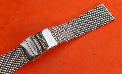 22mm 24mm Breitling HERITAGE SuperOcean Mesh 316L Stainless Steel Watch Band Bracelet For Breitling Navitimer Avenger High Quality Breitl