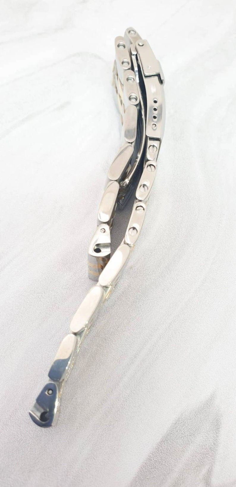 18mm/20mm/22mm/24mm Band For Breitling 316L Stainless Steel Jubilee Strap With Steel Flip Lock Deployment Buckle
