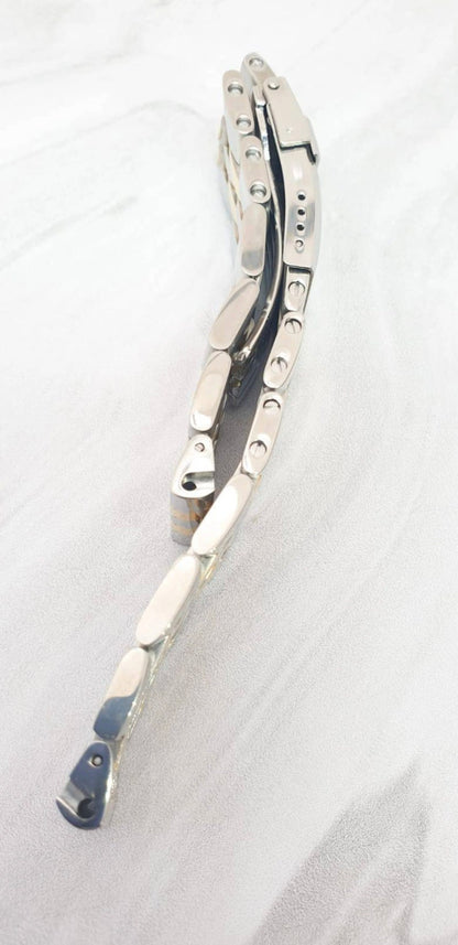 18mm/20mm/22mm/24mm Band For Breitling 316L Stainless Steel Jubilee Strap With Steel Flip Lock Deployment Buckle