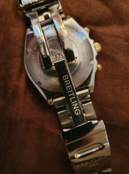 18mm/20mm/22mm/24mm Band For Breitling 316L Stainless Steel Jubilee Strap With Steel Flip Lock Deployment Buckle