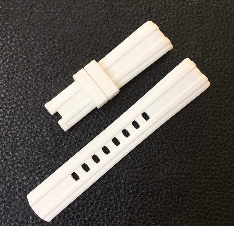 20mm Silicone Rubber watch band replacement for omega Seamaster Diver 300m