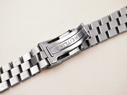 24mm Stainless Steel Breitling Bracelet Strap Band For Breitling Watch Strap With Breitl Folding Clasp/Buckle