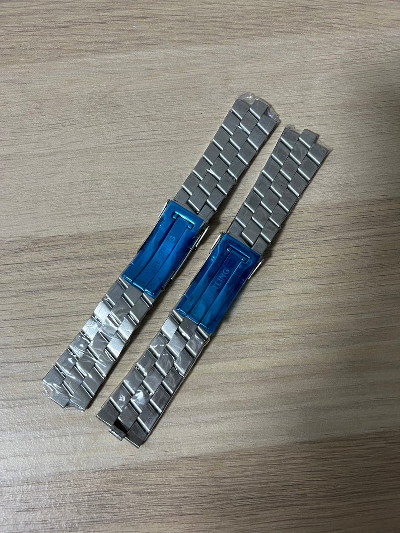 24mm Stainless Steel Breitling Bracelet Strap Band For Breitling Watch Strap With Breitl Folding Clasp/Buckle