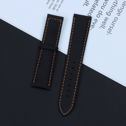 19mm,20mm 21mm,22mm Omega fabric leather bracelet tape band strap with clasp for omega Nylon watch band with Deployment Clasp Buckle