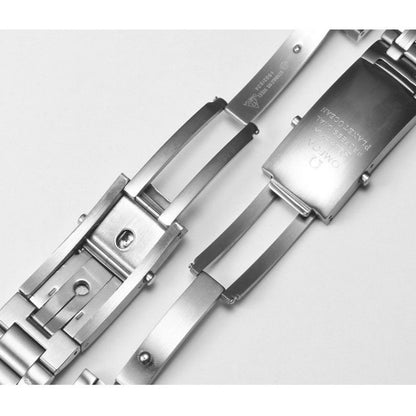 For Omega 20mm/22mm silver stainless steel watch band bracelet for omega Planet Ocean 007 Seamaster 300 strap